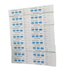 Medical Consumables Class 5 Chemical Steam Indicator Strips With Sterilization Steam Dental Equipments