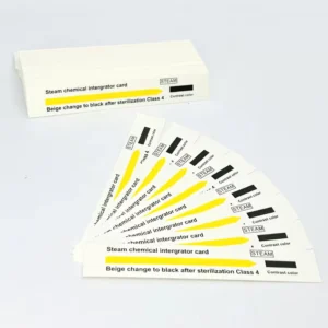 Medical Consumables Steam Sterilization Chemical Indicator Card Class 4 Superfine EN868 7 Certified