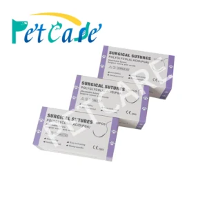 Medical Consumables Veterinary Suture With Needle Pet Suture Veterinary Surgical Monofilament