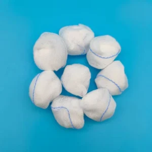 Medical Cotton Balls EO Sterilized 6x6cm CE Certified Class I for Hospital Use