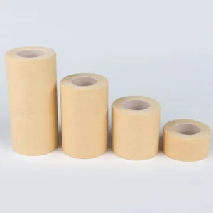 Medical Cotton Tape CE Certified First Aid Dressing for Emergency Care Household Use with Paste Adhesive