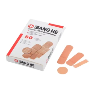 Medical Custom Adhesive Fabric Kid Skin Color Band Aid Cute Band Aid Plaster for Pain Wound Care