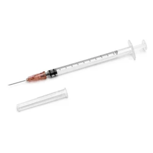 Medical Customized 1ml 3 Part Syringe Luer Slip Medical Syringe Sterile for Hospital