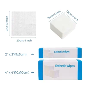 Medical Dental Gauze Swab Non Woven Fabric Pad 200 Pcs 2×2 3×3 4×4 Rayon PP Viscose