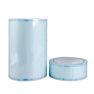 Medical Device Sterilization Roll 60 70g Paper Plastic Heat Sealing Flat Pouch Reel 200 Meters