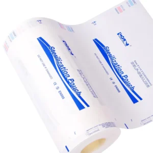 Medical Device Wrapping Paper Rolls 60 Gsm Printed Original Coated Paper with PET CPP Film