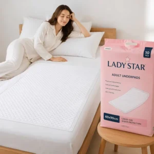Medical Dignity Disposable Waterproof Bed Sheet Hospital Adult Woven Urine Nursing Pads Toilet Tissue Type Incontinence Sheets