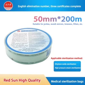 Medical Disinfection Sterilization Pouch Self Seal Autoclave Packaging Bags for Dental Surgical Beauty Tools