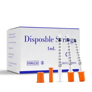 Medical Disposable 0.3ml 0.5ml 1ml Diabetic Insulin Syringe 29g 30g 31g 32g Pet Care