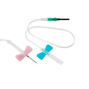 Medical Disposable 18-27G Safety Butterfly Vacuum Blood Collection Needle