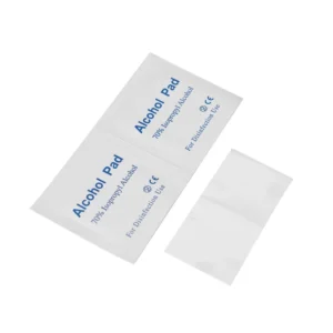 Medical Disposable 3*6cm Nonwoven 70% Isopropyl Alcohol Prep Pad Alcohol Wipe Alcohol Pads for Disinfection Use