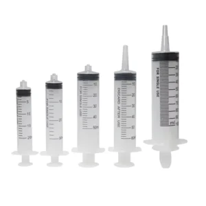 Medical Disposable 5ml 10ml Plastic Syringe Without Needle for Veterinary