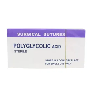 Medical Disposable Absorbable Polyglactin PGA Veterinary Sutures Surgical Suture Thread with Manual Power Source