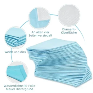 Medical Disposable Adult Underpads 150x80cm High Absorbent Incontinence Bed Pads