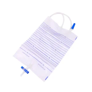 Medical Disposable Cross Valve Urine Drainage Bag With T Valve Drainage Anti-reflux Catheter for Men Women