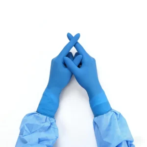 Medical Disposable Latex Gloves Blue 50pcs Gloves 8 Mil High Quality Gloves Latex Powder Free