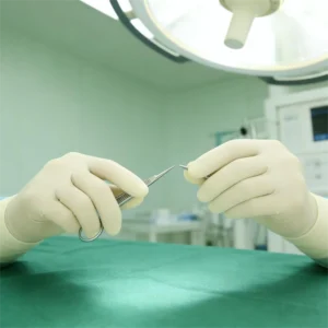 Medical Disposable Latex Gloves Cream 50pcs NLatex Gloves High Quality Gloves Latex Powder Free