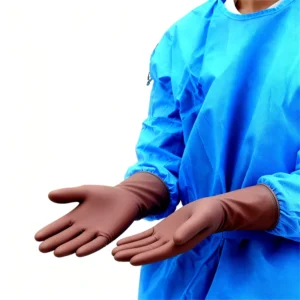 Medical Disposable Orthopaedic Gloves Brown 40pcs Orthopaedic Gloves 13mil High Quality Gloves Orthopaedic Powder free