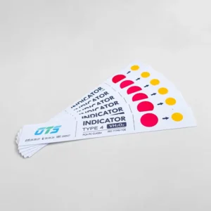 Medical Disposable Plasma Indicator Strip Sterilization Test Card 200 Pcs box