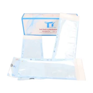 Medical Disposable Self Sealing Sterilization Flat Pouch for Surgical Supply