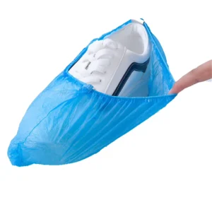 Medical Disposable Shoe Covers Cpe Protective Elastic Shoe Covers Medical With Single Use