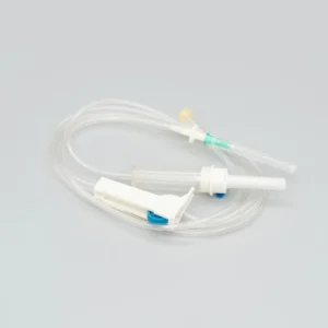 Medical Disposable Sterile Y Port IV Infusion Set with Accurate Flow Regulator Animal Can Used