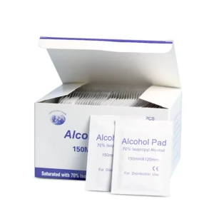 Medical Disposable Supply 70% Isopropyl Alcohol Prep Pad Certificated Disinfecting Wipes