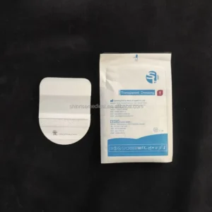 Medical Disposable Transparent PU Film Dressing Self Adhesive Waterproof Wound Care IV Dressing CE Certified Class I
