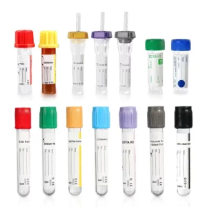 Medical Disposable Vacuum Non vacuum Glass Plastic EDTA Vacutainer Blood Collection Tube