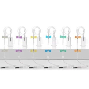 Medical Disposable Vacuum Safety Lock Butterfly Vacutainer Blood Collection Needle Set