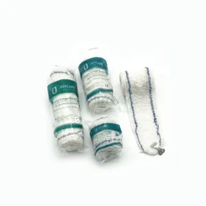 Medical EO Sterile 100% Cotton 2″ 3″ 4″ 6″ Elastic Crepe Bandage Gauge with Aluminium Elasticated Clips