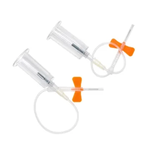 Medical EO Sterilization Blood Collection Needle Safety Lock Butterfly Blood Collection Needle Needle