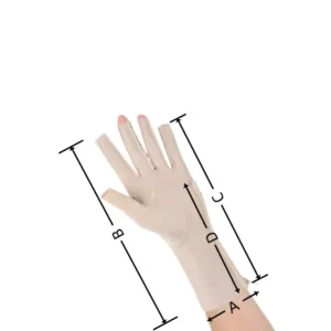 Medical Elastic Gloves for Arthritis Finger Compression Support for Joint Pain Relief