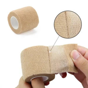 Medical Elastic Stretch Self Adhesive Vet Wrap Cohesive Bandages Tape for Athletic Sport Wrist Ankle Knee