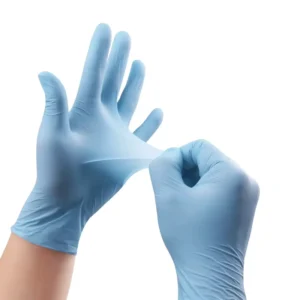 Medical Examination Blue Disposable Nitrile Gloves Powder Free Custom Black White Blue Disposable Gloves Nitrile Manufacturer