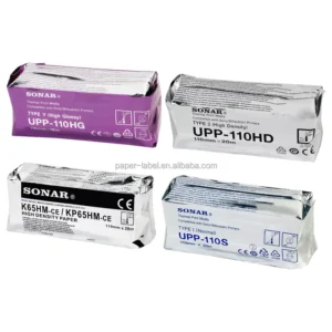 Medical Examination UPP 110S and UPP 110HG Ultrasound Thermal Paper Roll for Sony Printer