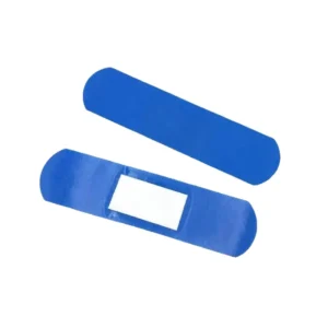 Medical First Aid Elastic Wound Care Wound Plaster Waterproof Blue Metal Detectable Band Aid Food Processing Factory
