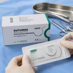 Medical Grade Absorbable Polypropylene PDO PGA Sutures Multi sizes USP 2 0 3 0 4 0 5 0 Surgical Suture