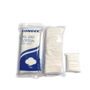 Medical Grade Absorbent Cotton Pleat Zig zag Cotton 10 20 25 50 100 200 Gram