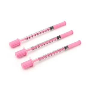 Medical Grade Animal Insulin Syringe 0.5ml 1ml Size 29G 30G 31G Sterile Breeding Supply