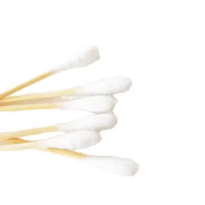 Medical Grade Class I Double Tip Cotton Swab Household Ear Spoon Baby Paper Stick Screw Head Premium Cotton ISO Certified