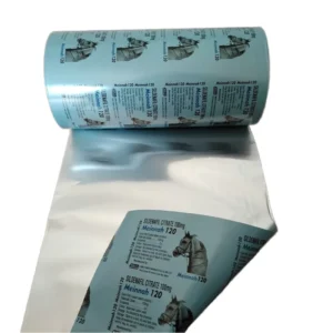 Medical Grade Coated Printed Aluminum Foil Paper Rolls Cold Forming Die Cutting Composited Custom Width