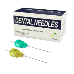 Medical Grade Disposable Dental Anesthesia Needle With Screw Hub OEM Custom Packaging Available