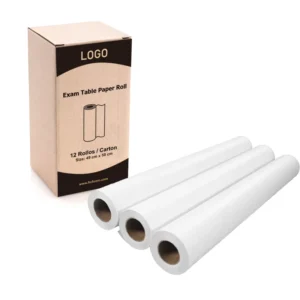 Medical Grade Disposable Smooth Texture Wax Exam Table Paper Roll Factory Created Massage Couch Cover Rolls Examination Hotel
