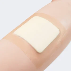 Medical Grade Hydrocolloid Dressing with Silicone Foam and Transparent Film Waterproof Barrier for Wound Healing