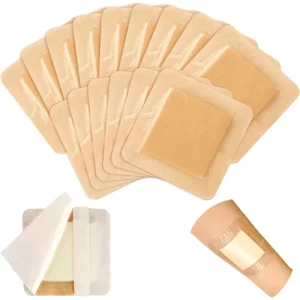 Medical Grade ISO CE Certified Class II Self Adhesive Breathable Silicone Gel Foam Wound Dressing Border EOS