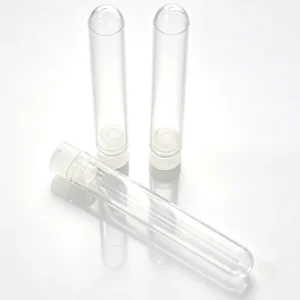 Medical Grade Laboratory Consumable Test Tubes PS Material 12*60mm Sterile with CE and ISO Certifications