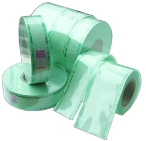 Medical Grade Latex Free Sterilization Pouches Self Sealing Design for Steam and EO Autoclaves with Color Rolls