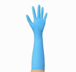 Medical Grade Nitrile Gloves Elbow Length Disposable Design
