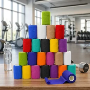 Medical Grade Non-woven Self Adhering Bandage First Aid Cohesive Bandage